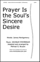 Prayer Is the Soul's Sincere Desire SATB choral sheet music cover